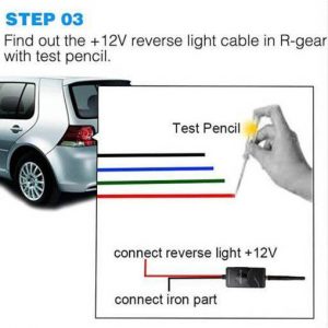 4 Pin Reversing Camera Wiring Colour Codes