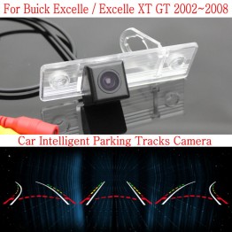 Car Intelligent Parking Tracks Camera FOR Buick Excelle / Excelle XT GT 2002~2008 / HD Back up Reverse Camera / Rear View Camera